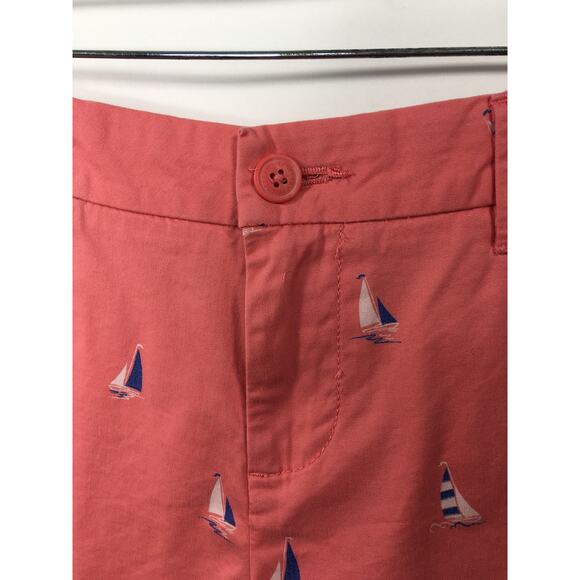 Magellan Outdoors Shorts Womens 2 Pink with Sailboat‎ Pattern Sailing Boating - Picture 4 of 9